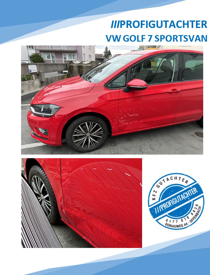 vw Golf 7 Sportsvan