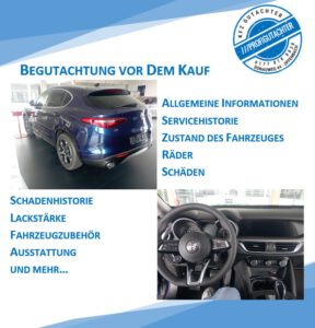 Fahrzeugbegutachtung vor dem Kauf